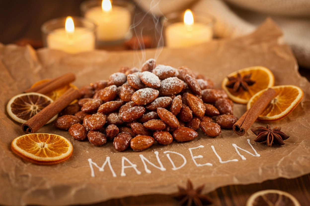 Gebrannte Mandeln wie vom Stand