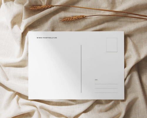 Fufu Rezept Postkarte