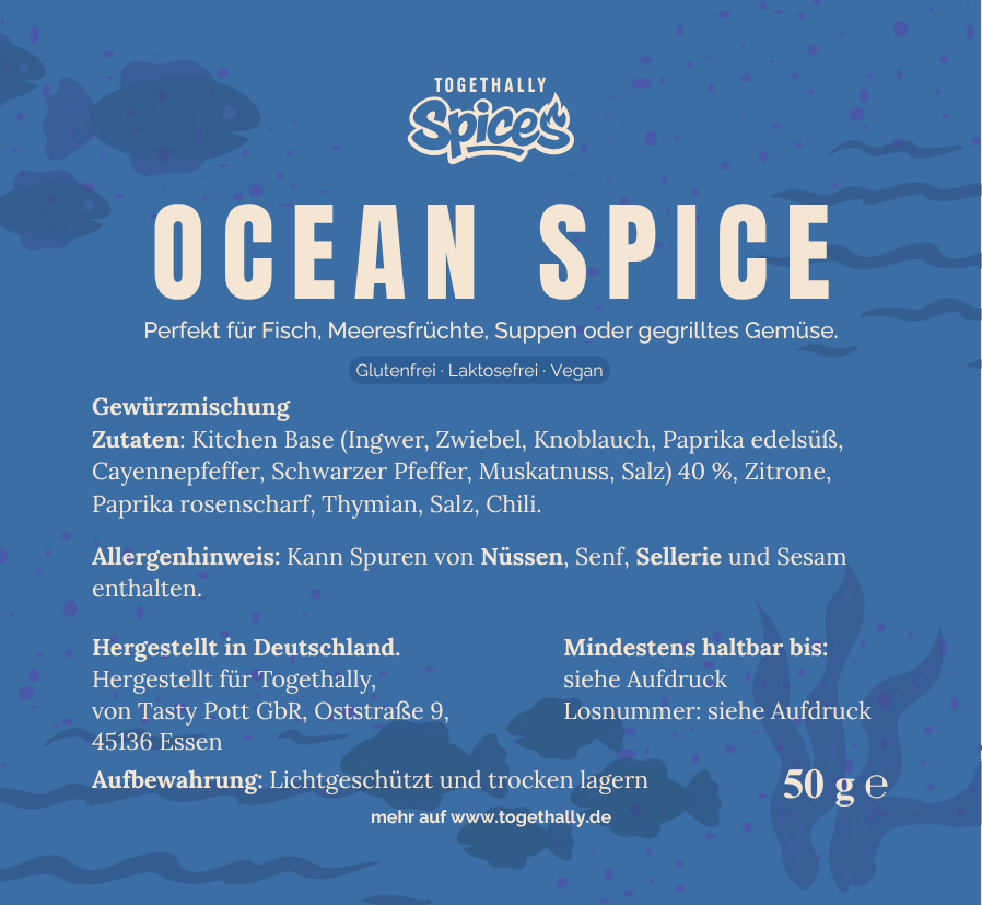 OCEAN SPICE – From Coast to Kitchen