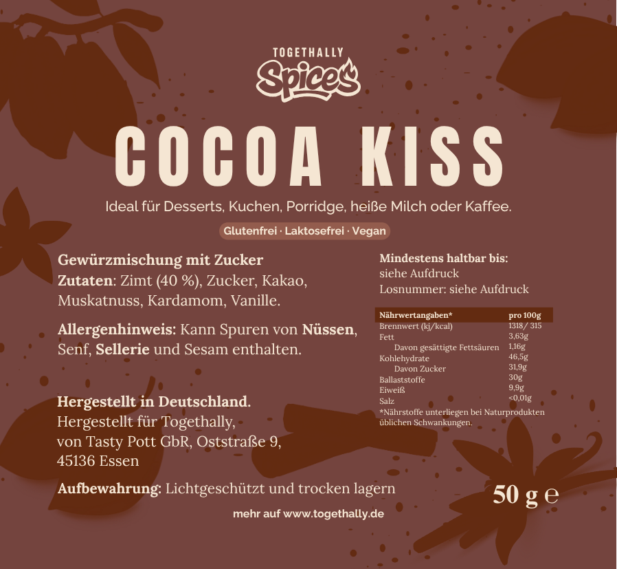 COCOA KISS – Sweet Greetings