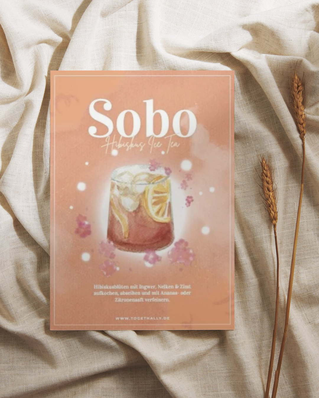 Sobo Rezept Postkarte